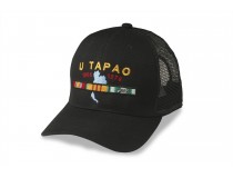 U TAPAO THAILAND AIRBASE BLACK MESH CAP