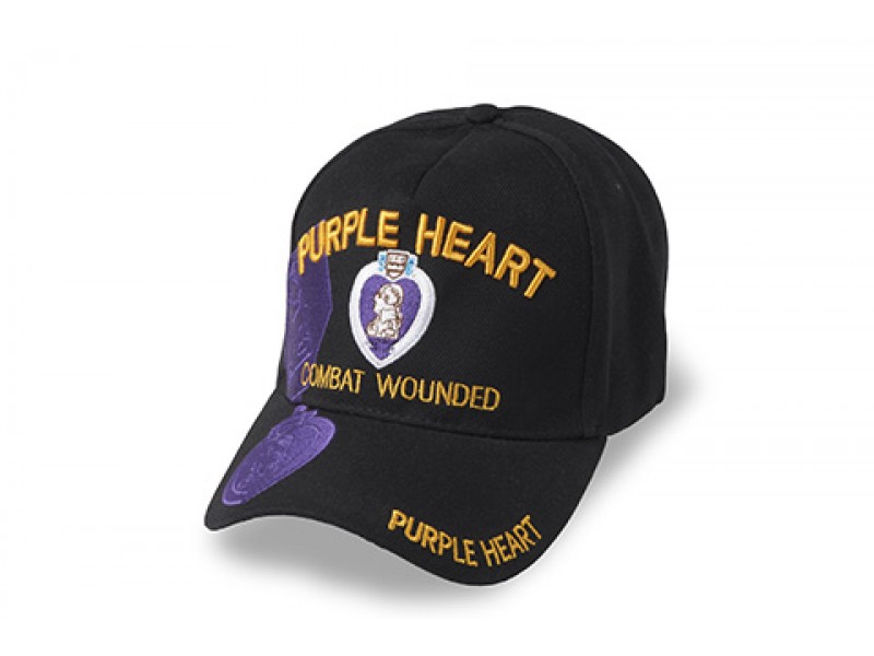 PURPLE HEART BEAUTIFUL CAP