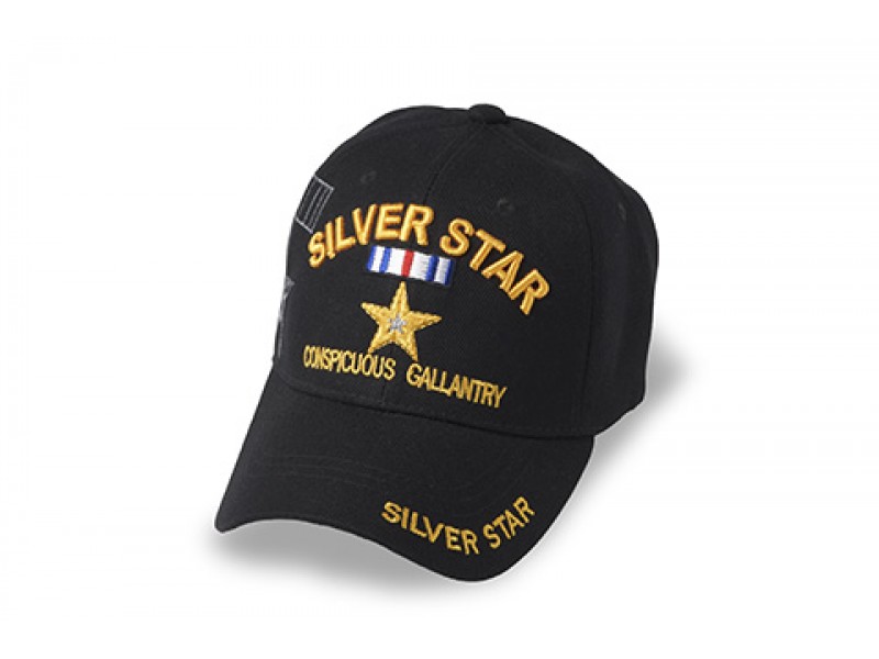 SILVER STAR AWARD CAP