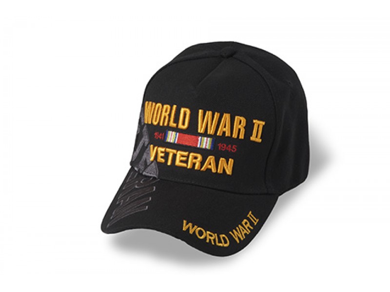 WWII RIBBON VETERAN CAP