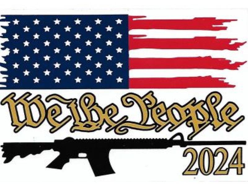 WE THE PEOPLE AK-47  DECAL