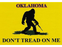 BIG FOOT DONT TREAD ON ME OKLAHOMA WITH AK-47