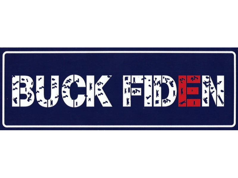 BUCK FIDEN DECAL