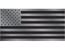 BLACKOUT AMERICAN NO QUARTER 3X5 FLAG