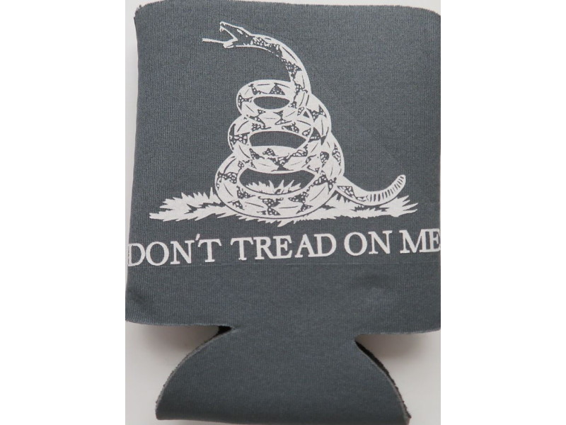 DONT TREAD ON ME CAN KOOZIE