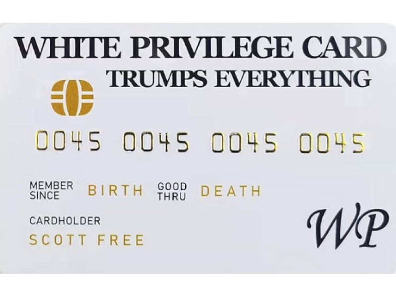 WHITE PRIVILEDGE CREDIT CARD