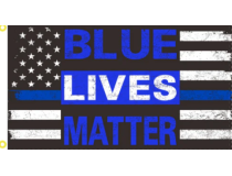 3X5 BLUE LIVES MATTER FLAG